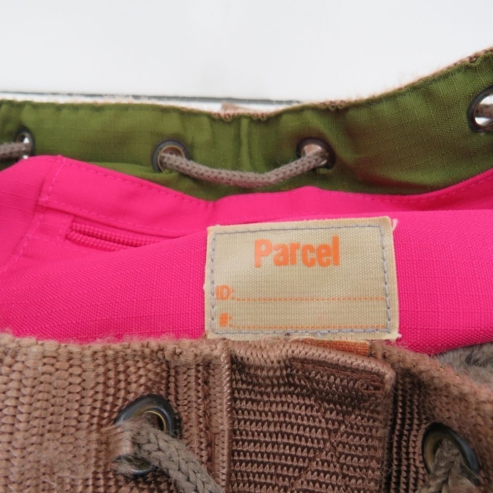 Parcel Unisex Mens Womens Large Hunter Green Convertible Duffel Backpack - Picture 8 of 16